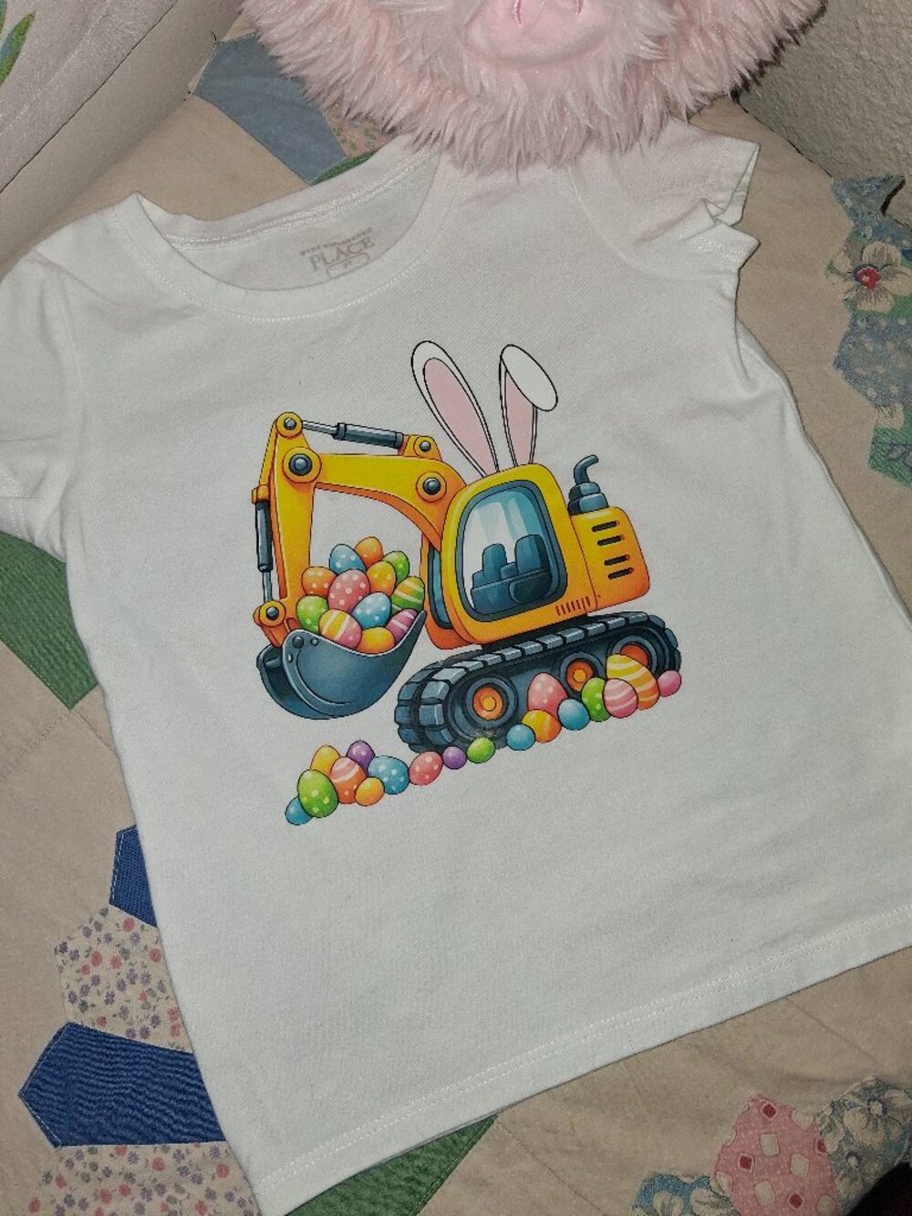 Childrens Easter DTF Transfer Tee